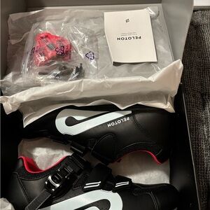 Peloton Black and Red Shoe Box